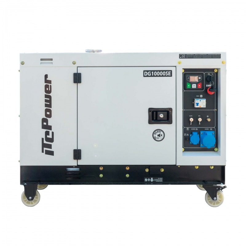 Groupe électrogène ITC POWER 8,5 kW Diesel DG10000SE