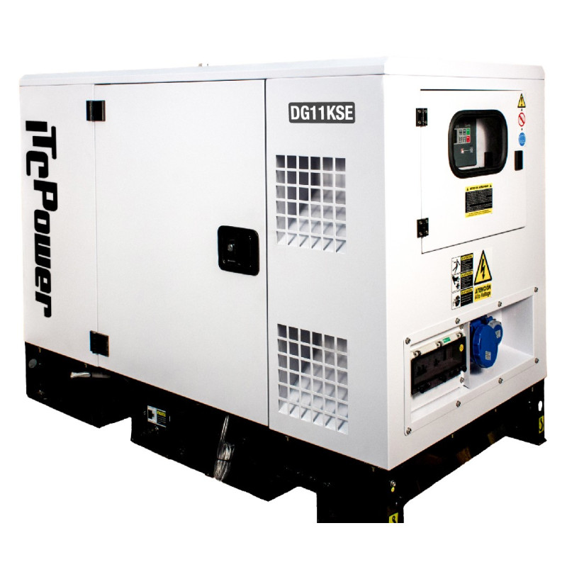 Groupe électrogène ITC Power Industrie DG11KSEm 11 KW Diesel 230V